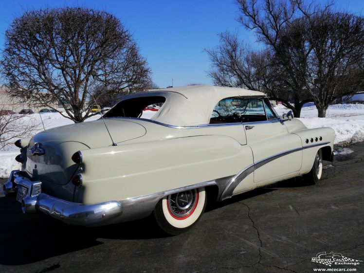 1953, Buick, Eight, Roadmaster, Convertible, Classic, Old, Vintage, Original, Usa,  08 HD Wallpaper Desktop Background