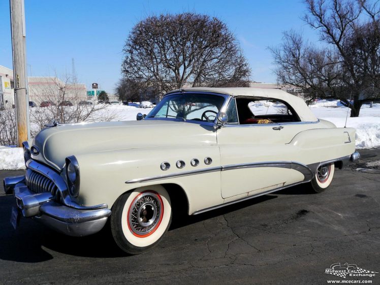 1953, Buick, Eight, Roadmaster, Convertible, Classic, Old, Vintage, Original, Usa,  11 HD Wallpaper Desktop Background