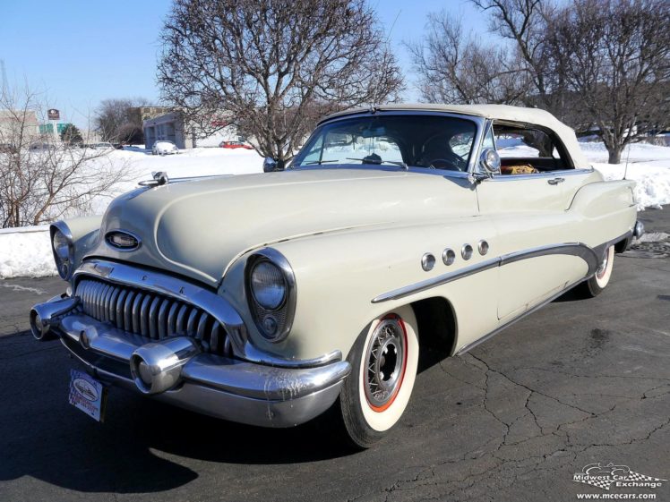 1953, Buick, Eight, Roadmaster, Convertible, Classic, Old, Vintage, Original, Usa,  12 HD Wallpaper Desktop Background