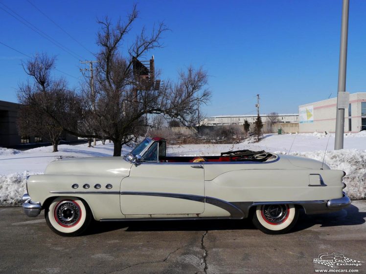 1953, Buick, Eight, Roadmaster, Convertible, Classic, Old, Vintage, Original, Usa,  20 HD Wallpaper Desktop Background