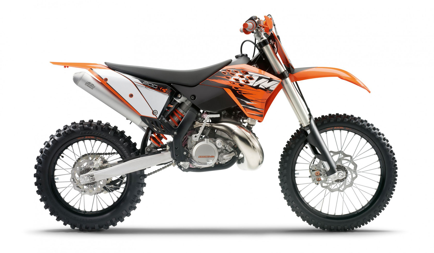 2010, Ktm, 200xc w Wallpaper