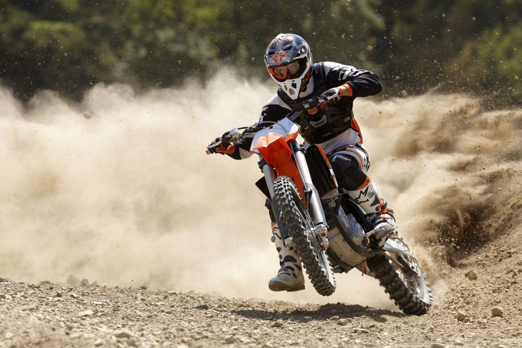 2010, Ktm, 450sx f, Wheelie, Race, Racing Wallpaper