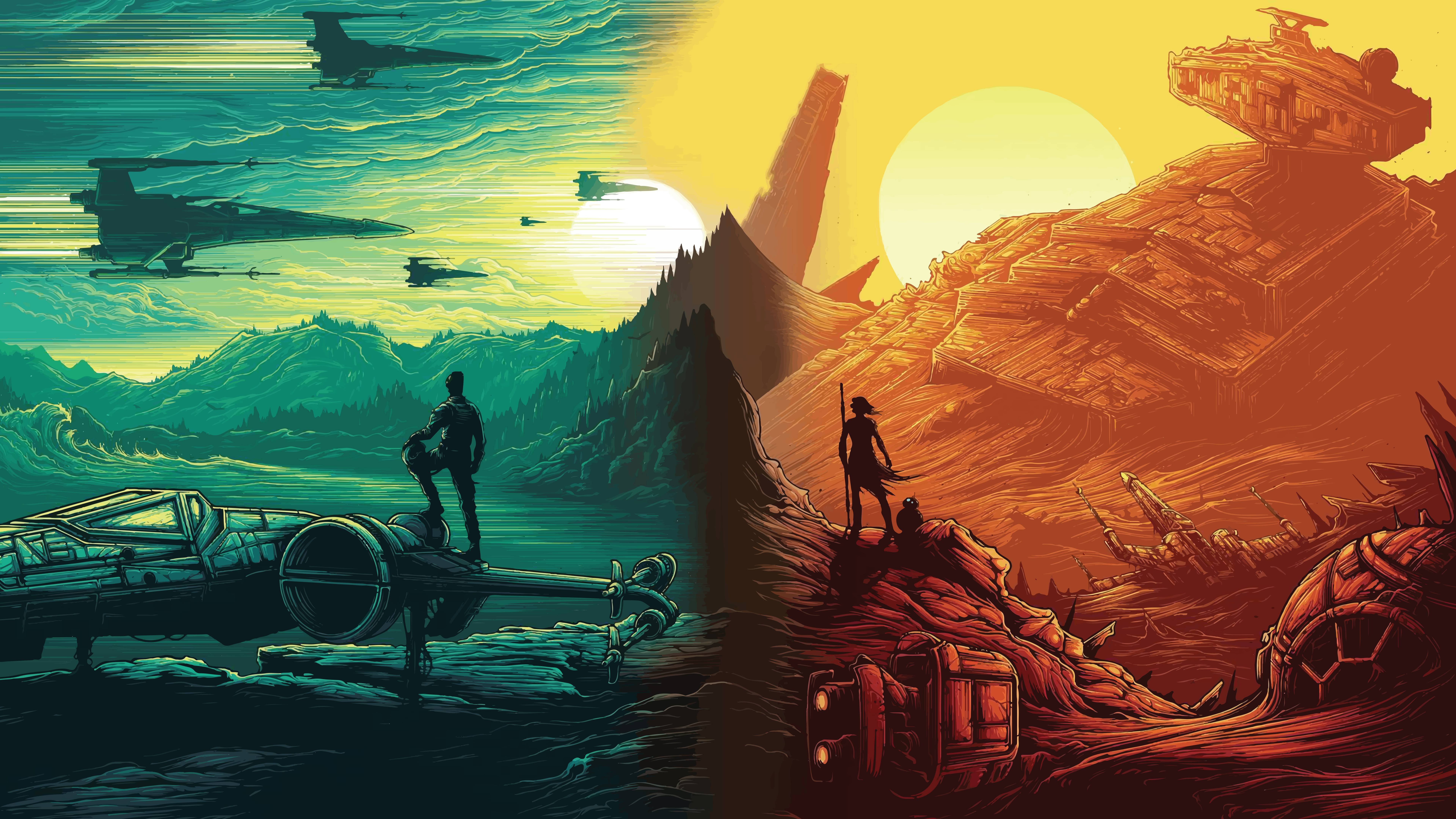 star, Wars, Sci fi, Action, Fighting, Futuristic, Series, Adventure, Disney Wallpaper