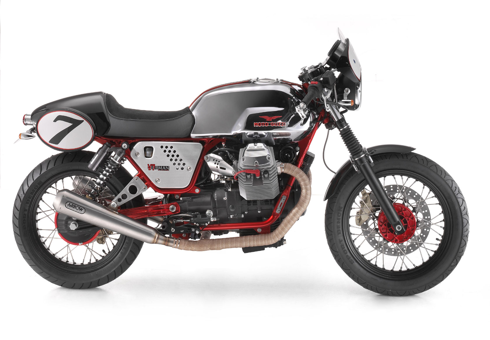 2010, Moto, Guzzi, V 7, Clubman, Racer, Race, Racing Wallpaper