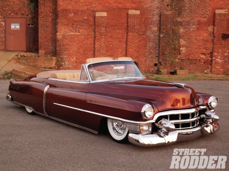 1953, Cadillac, Series, 62, Convertible, Hotrod, Hot, Rod, Custom, Lowered, Low, Usa, 1600×1200 02 HD Wallpaper Desktop Background