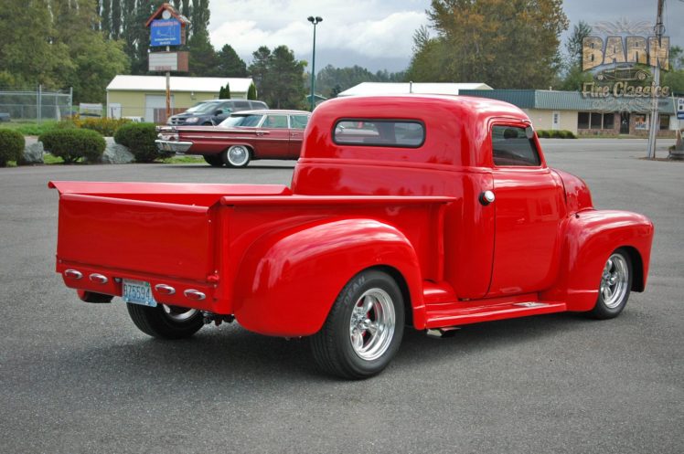 1953, Chevrolet, 3100, Pickup, Hotrod, Hot, Rod, Streetrod, Street, Red, Usa, 1500×1000 30 HD Wallpaper Desktop Background