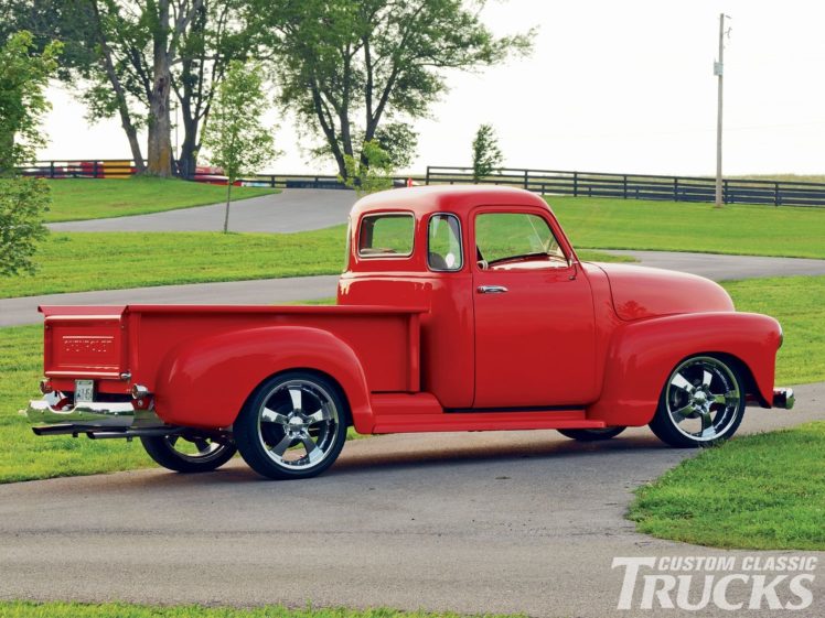 1953, Chevrolet, 3100, Pickup, Hotrod, Streetrod, Hot, Rod, Street, Usa, 1600×1200 02 HD Wallpaper Desktop Background