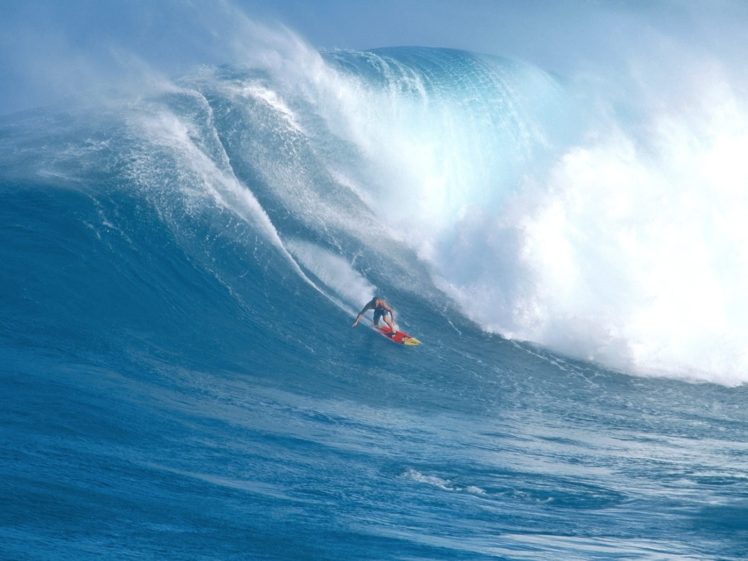 male, Sport, Surfing, Guy, Board, Wave, Hawaii HD Wallpaper Desktop Background