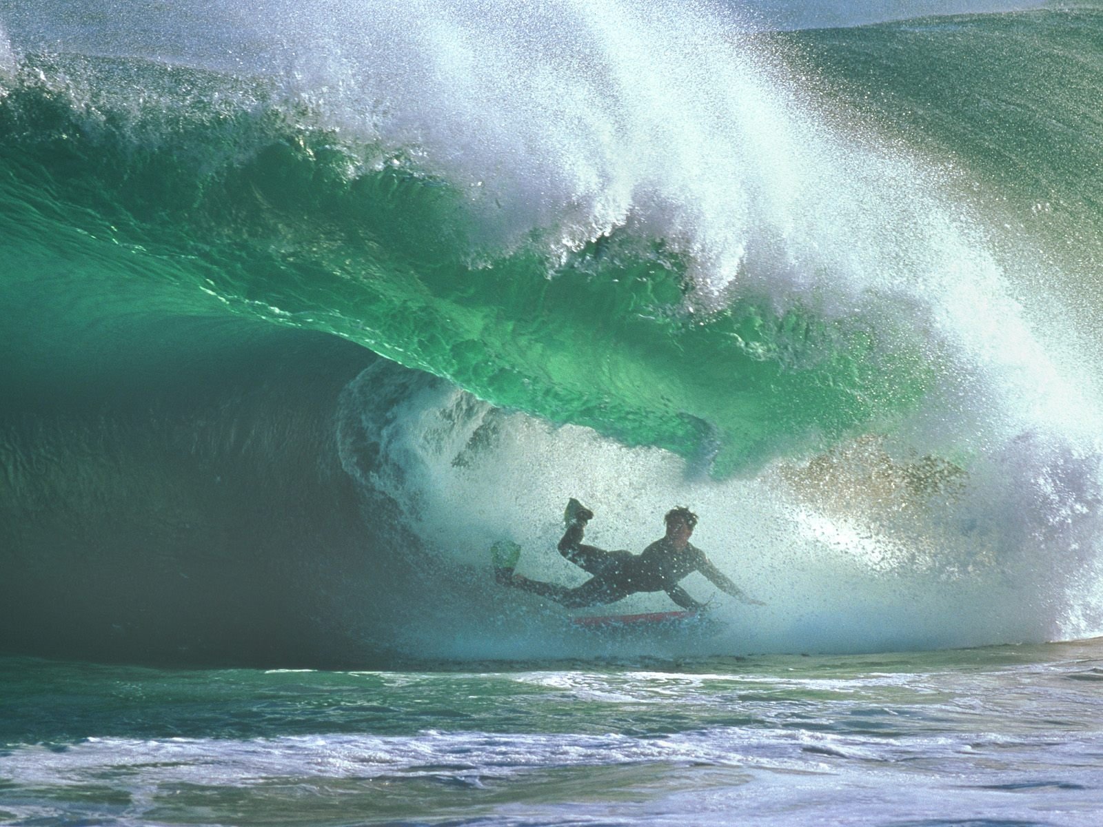 sport, Surfing, Under, Water, Wave, Guy Wallpaper