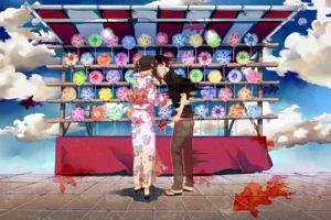 anime, Urntables, Couple, Choose, Colorful, Shop, Paint
