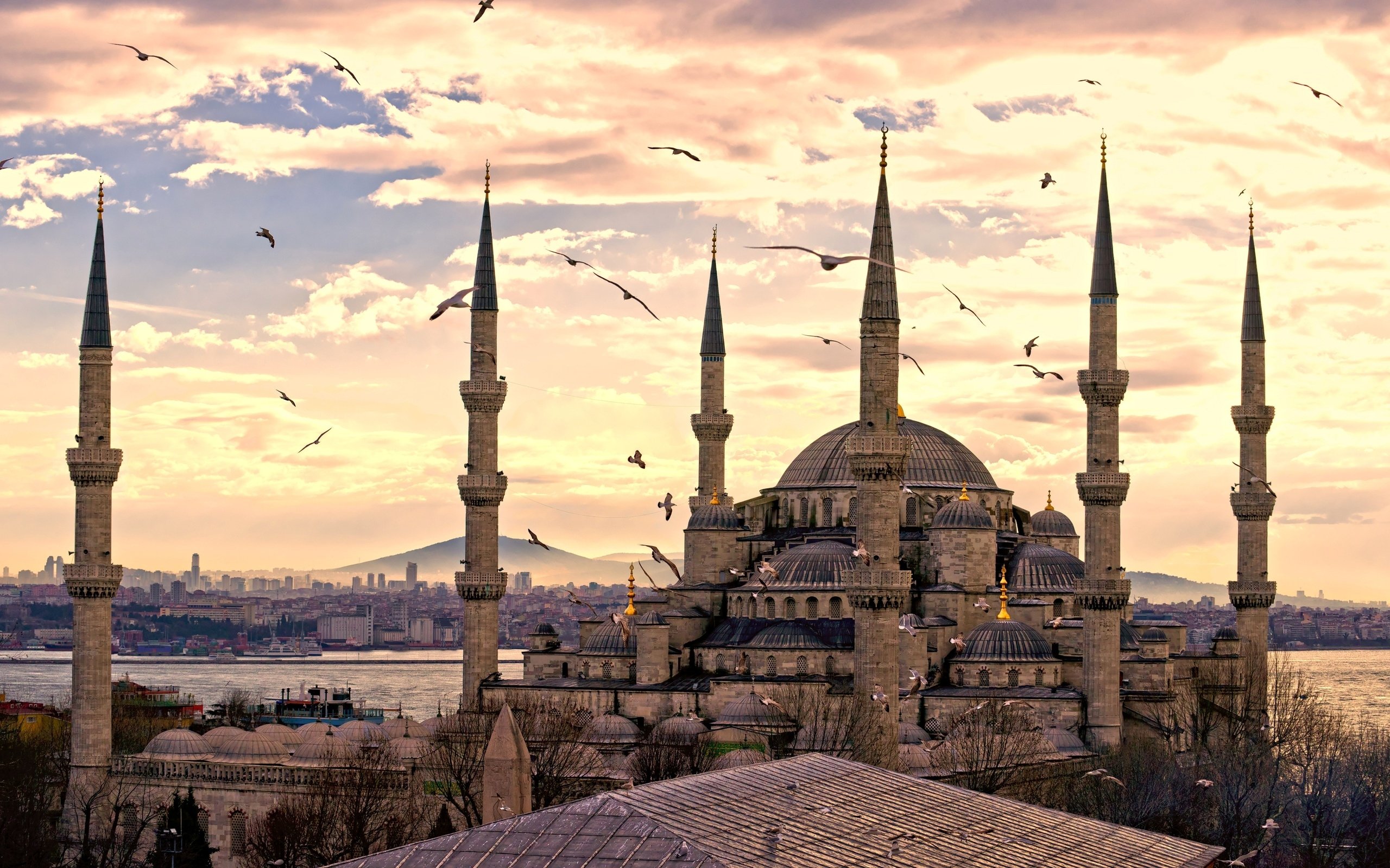 istanbul, City, Sultanahmet, Mosque, Turkey Wallpaper