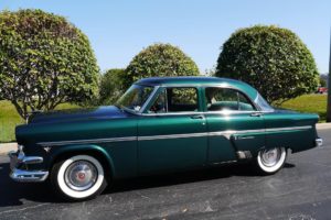 1954, Ford, Crestline, Four, Door, Classic, Old, Vintage, Original, Usa,  02