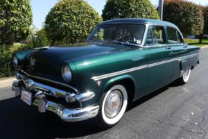 1954, Ford, Crestline, Four, Door, Classic, Old, Vintage, Original, Usa,  03