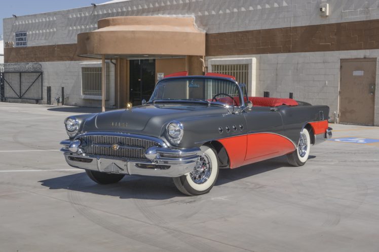 1955, Buick, Roadmaster, Convertible, Old, Retro, Vintage, Classic, Original, Usa,  01 HD Wallpaper Desktop Background