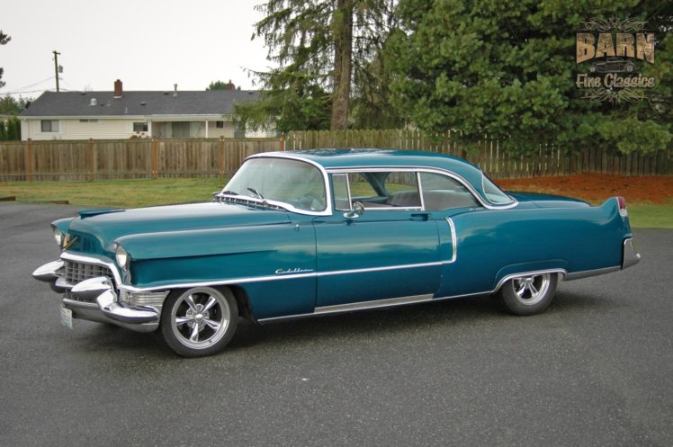 1955, Cadillac, Coupe, De, Ville, Coupe, Hardtop, Hotrod, Streetrod, Hot, Rod, Street, Usa, 1500×1000 02 HD Wallpaper Desktop Background