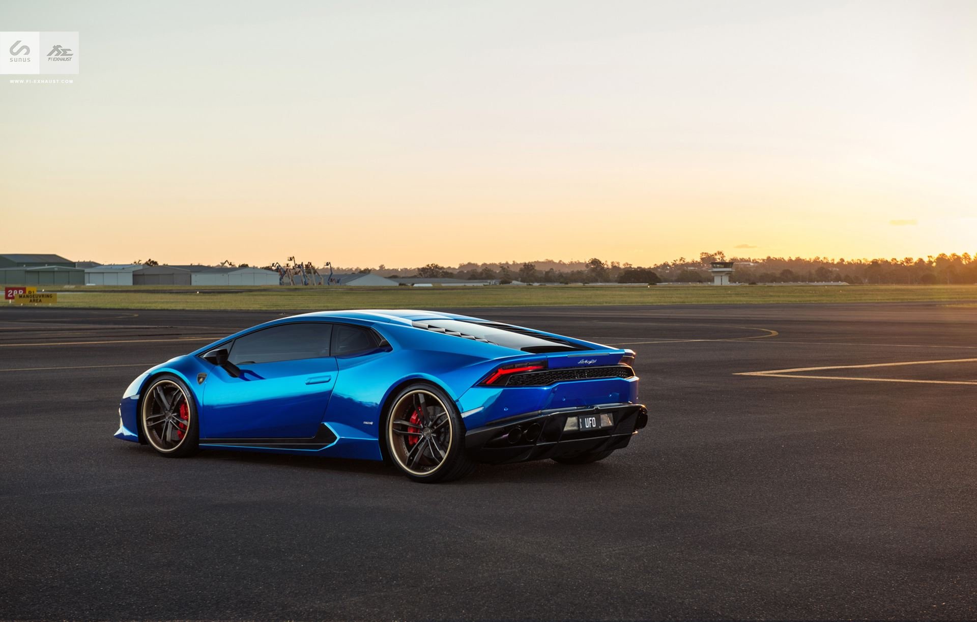 blue, Chrome, Lamborghini, Huracan, Cars, Modified Wallpaper