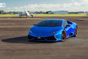 blue, Chrome, Lamborghini, Huracan, Cars, Modified