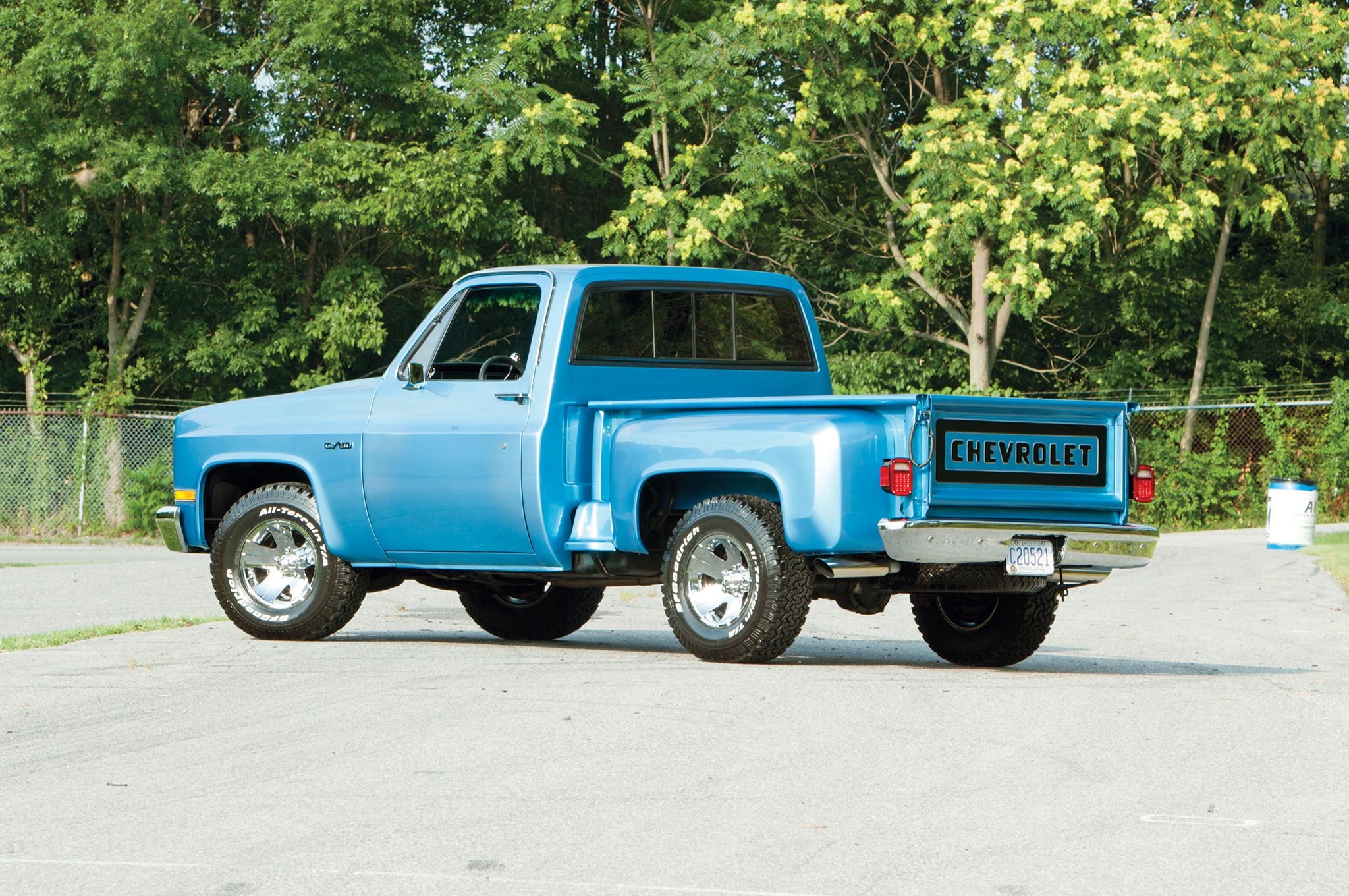 1982, Chevrolet, C10, Truck, Cars, Pickup, Blue Wallpaper