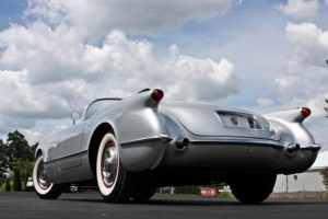 1954, Chevrolet, Corvette, Styling, Classic, Old, Vintage, Original, Silver, Usa, 3584×2345 06