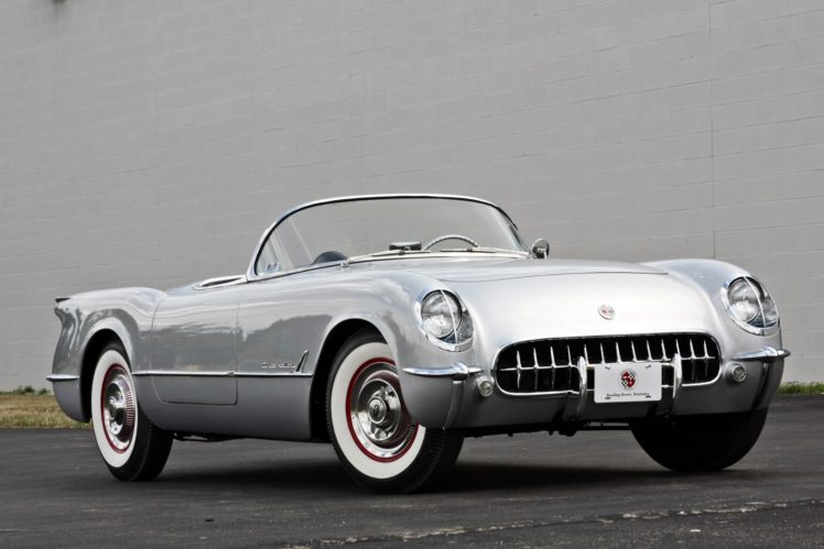 1954, Chevrolet, Corvette, Styling, Classic, Old, Vintage, Original, Silver, Usa, 3584×2345 08 HD Wallpaper Desktop Background