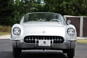 1954, Chevrolet, Corvette, Styling, Classic, Old, Vintage, Original, Silver, Usa, 3584×2345 10