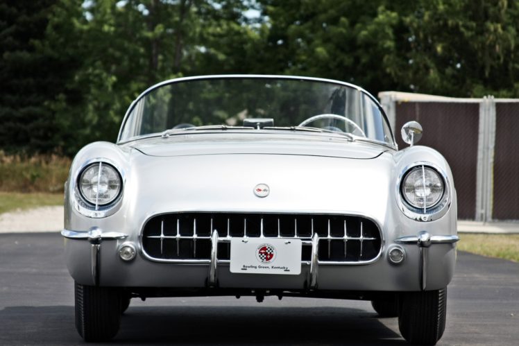 1954, Chevrolet, Corvette, Styling, Classic, Old, Vintage, Original, Silver, Usa, 3584×2345 10 HD Wallpaper Desktop Background
