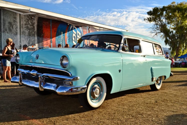 1953, Ford, Ranch, Wagon, Classic, Old, Vintage, Retro, Original, Usa,  01 HD Wallpaper Desktop Background
