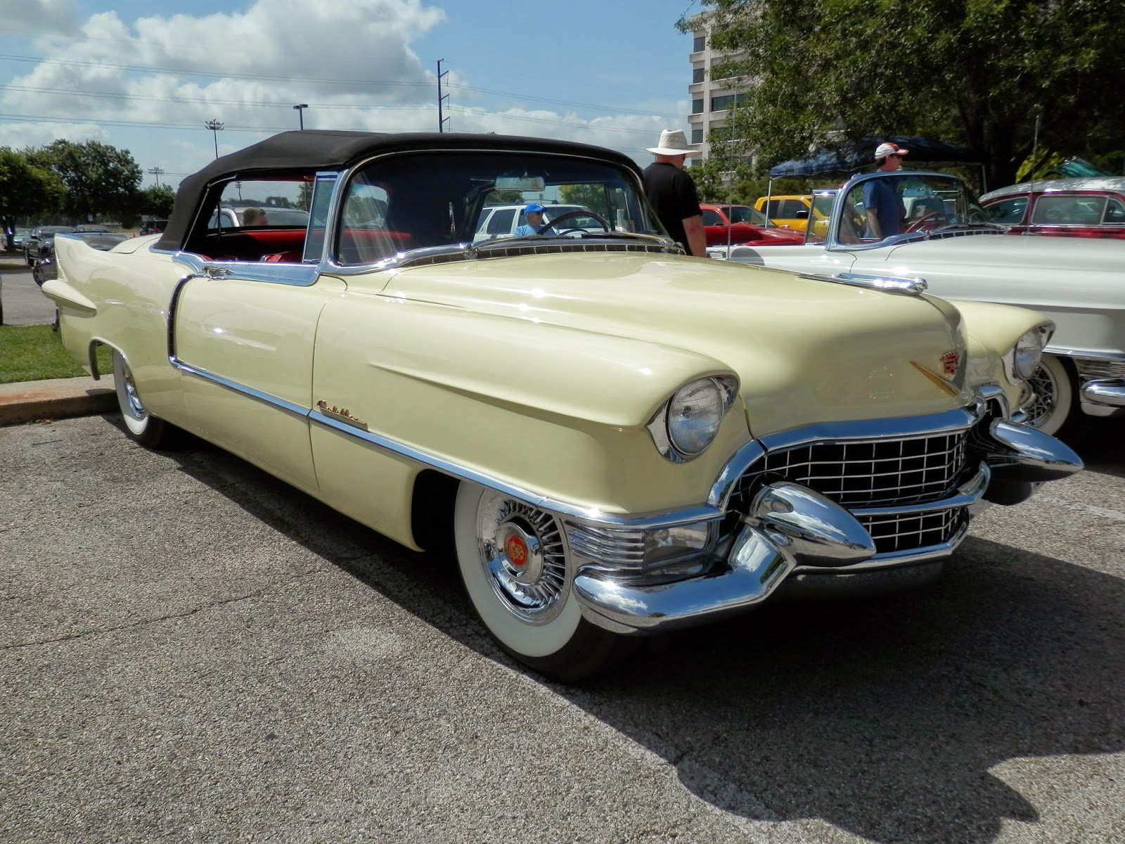1955, Cadillac, Eldorado, Convertible, Yellow, Classic, Old, Vintage, Original, Usa, 1600x1200 01 Wallpaper