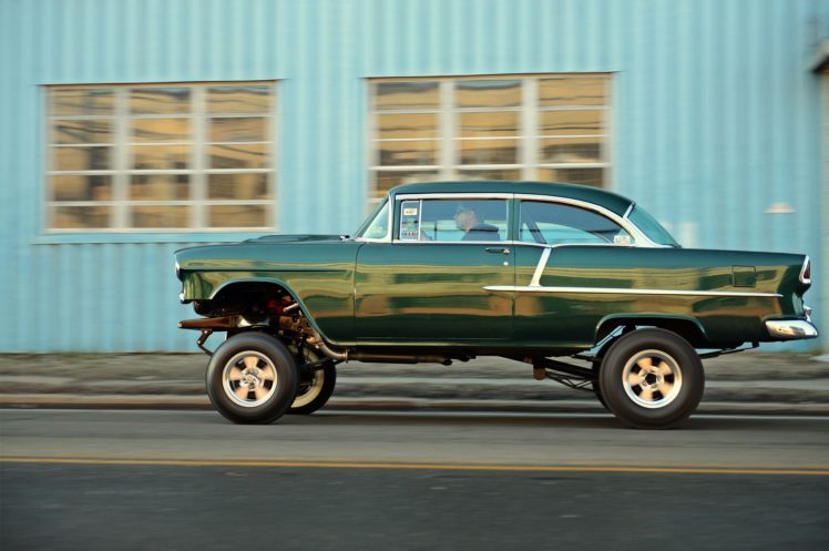 1955, Chevrolet, 210, Sedan, Two, Door, Gasser, Drag, Dragster, Street, Hot, Usa, 2048×1360 05 HD Wallpaper Desktop Background