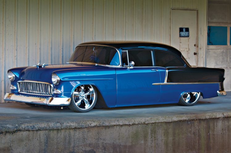 1955, Chevrolet, 210, Sedan, Two, Door, Hotrod, Streetrod, Hot, Rod, Street, Usa, 2048×1360 17 HD Wallpaper Desktop Background