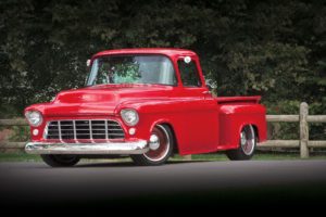 1955, Chevrolet, 3100, Pickup, Stepside, Hotrod, Hot, Rod, Custom, Old, School, Red, Usa, 3888×3000 01