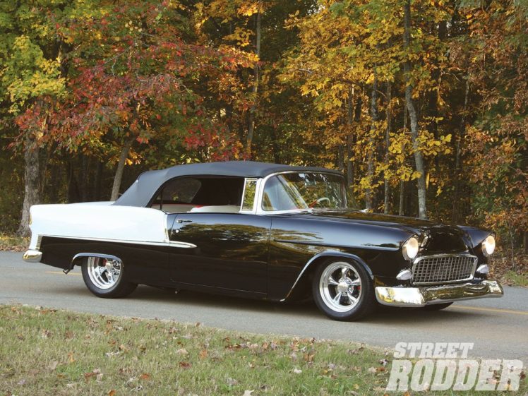1955, Chevrolet, Bal, Air, Convertible, Hotrod, Streetrod, Hot, Rod, Street, Usa, 1600×1200 20 HD Wallpaper Desktop Background