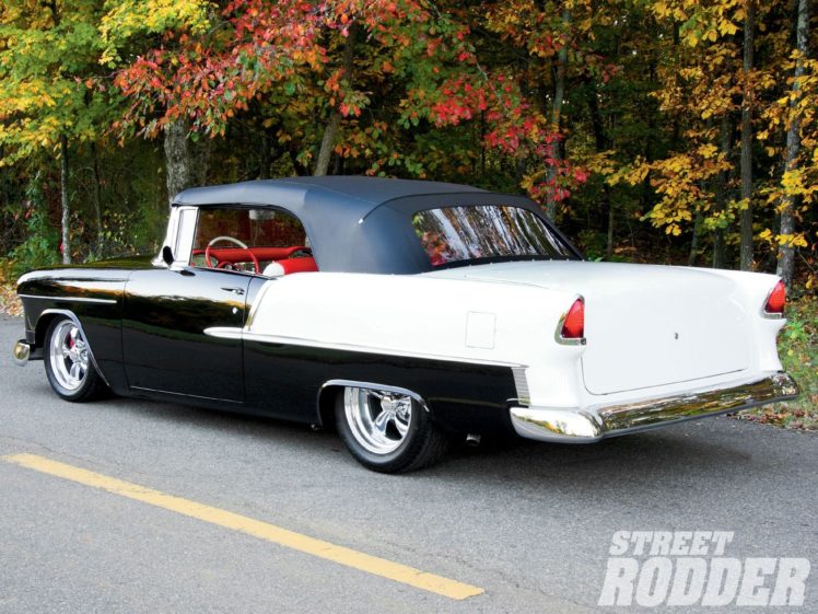 1955, Chevrolet, Bal, Air, Convertible, Hotrod, Streetrod, Hot, Rod, Street, Usa, 1600×1200 21 HD Wallpaper Desktop Background