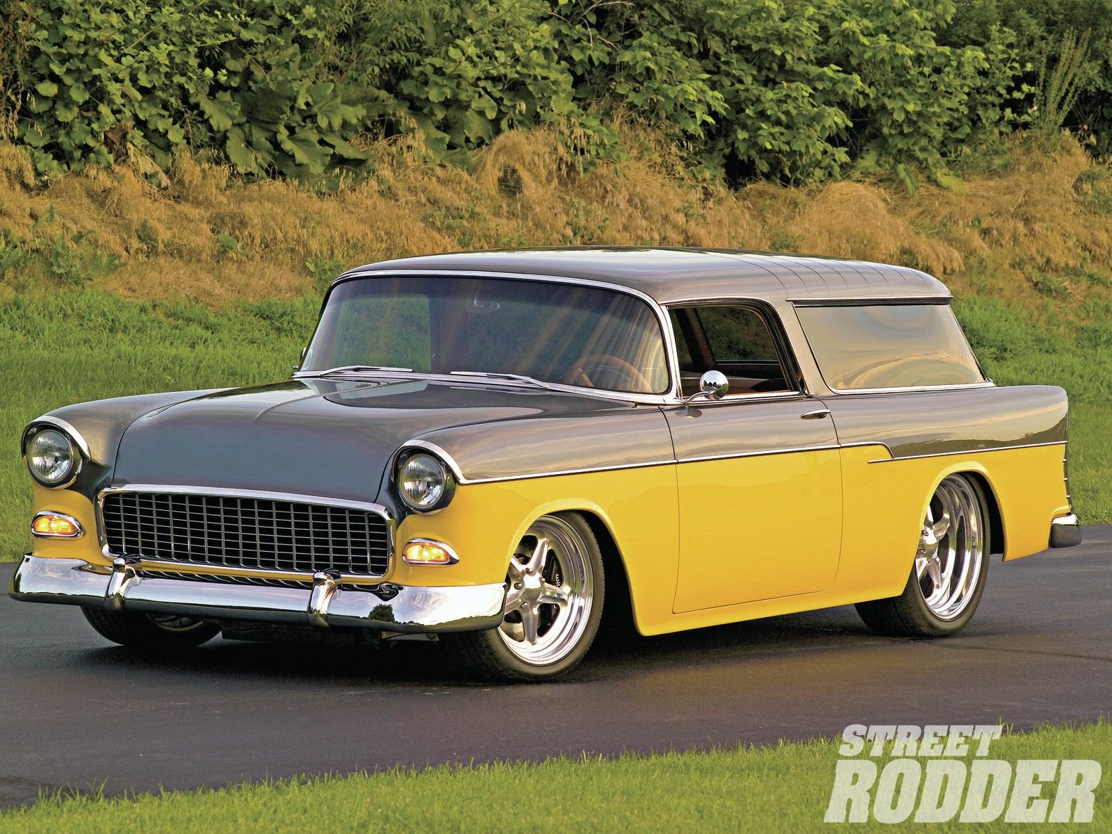1955, Chevrolet, Bel, Air, Nomad, Hotrod, Streetrod, Hot, Rot, Street, Wagon, Usa, 1600x1200 06 Wallpaper