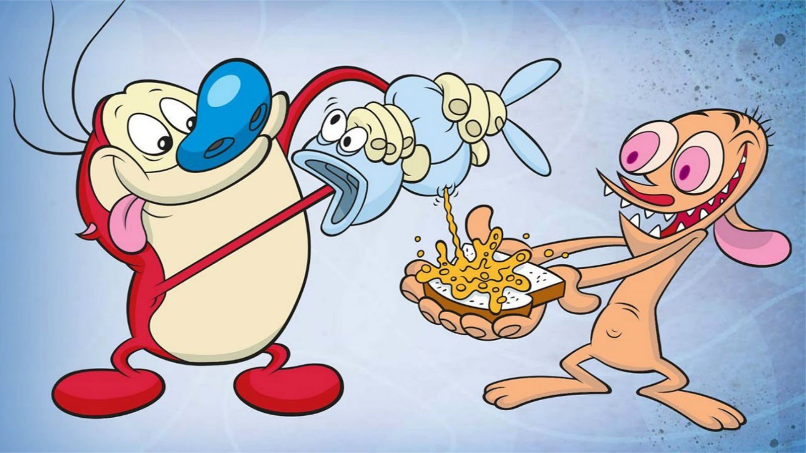 ren, Stimpy, Animated, Animation, Cartoon, Comedy, Humor, Funny, 1stimpy, Nickelodeon Wallpaper