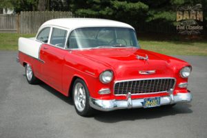 1955, Chevrolet, Belair, Coupe, Two, Door, Hotrod, Streetrod, Hot, Rod, Street, Red, Usa, 1500×1000 02