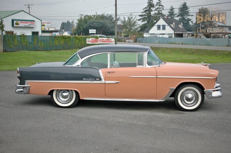 1955, Chevrolet, Belair, Coupe, Two, Door, Hotrod, Streetrod, Hot, Rod, Street, Usa, 1500×1000 03 HD Wallpaper Desktop Background