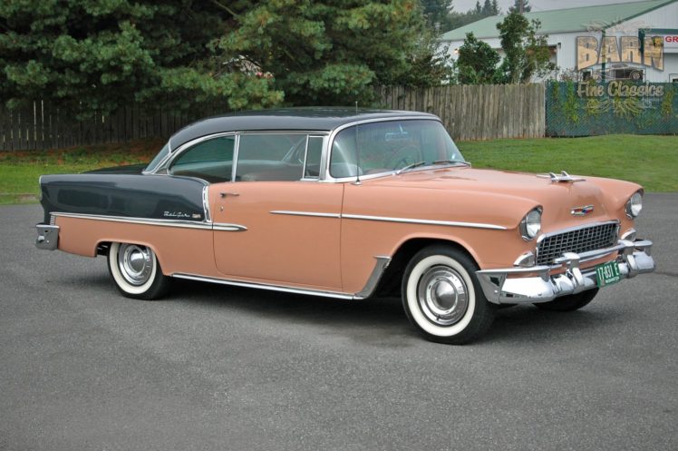 1955, Chevrolet, Belair, Coupe, Two, Door, Hotrod, Streetrod, Hot, Rod, Street, Usa, 1500×1000 04 HD Wallpaper Desktop Background