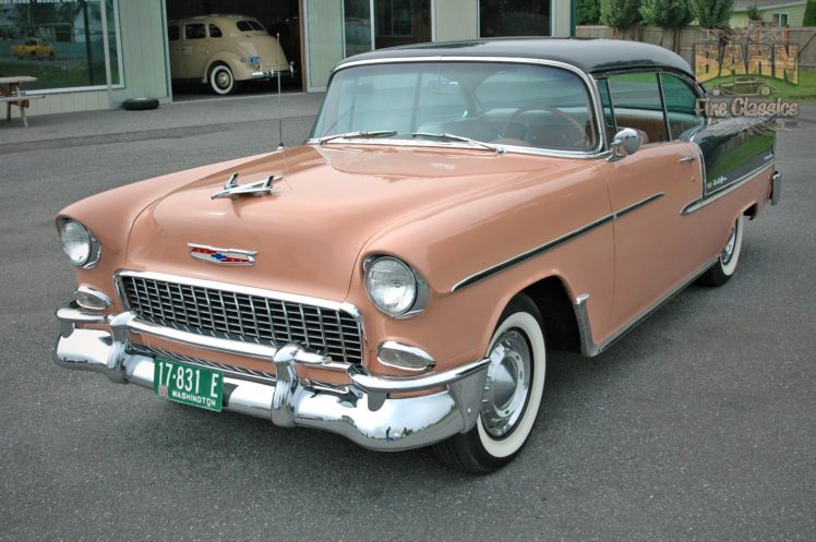 1955, Chevrolet, Belair, Coupe, Two, Door, Hotrod, Streetrod, Hot, Rod, Street, Usa, 1500×1000 08 HD Wallpaper Desktop Background