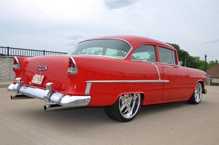 1955, Chevrolet, Chevy, Bel, Air, Belair, 210, Cruiser, Resto, Mod, Streetrod, Street, Rod, Hot, Usa,  07 HD Wallpaper Desktop Background