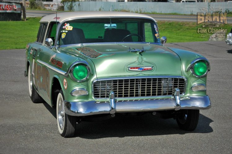1955, Chevrolet, Chevy, Nomad, Belair, Gasser, Pro, Stocl, Drag, Dragster, Race, Racing, Vintage, Usa, 1500×1000 02 HD Wallpaper Desktop Background