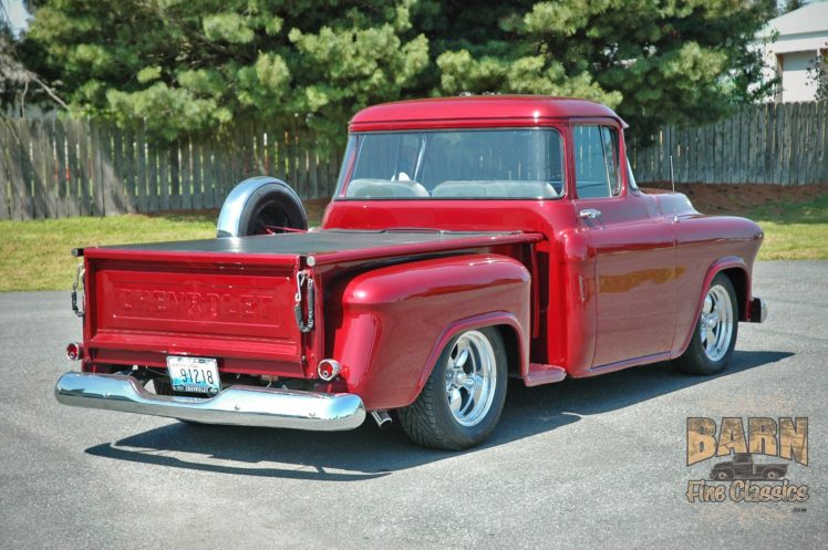 1955, Chevrolet, Chevy, Pickup, Hotrod, Streetrod, Hot, Rod, Street, Usa, 1500×1000 08 HD Wallpaper Desktop Background