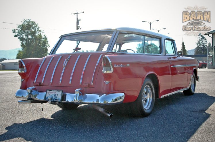 1955, Chevrolet, Nomad, Belair, Hotrod, Streetrod, Hot, Rod, Street, Usa, 1500×1000 13 HD Wallpaper Desktop Background