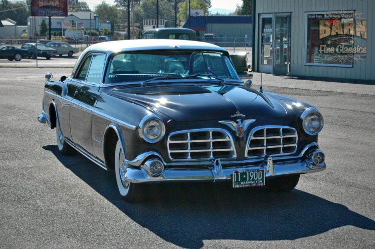 1955, Chrysler, Imperial, Newport, Hardtop, Classic, Old, Vintage, Retro, Usa 1500×1000 04 HD Wallpaper Desktop Background