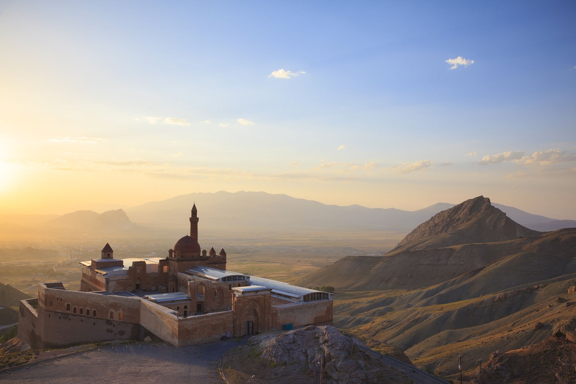 palace, Sunset, Turkey, Doa Wallpaper