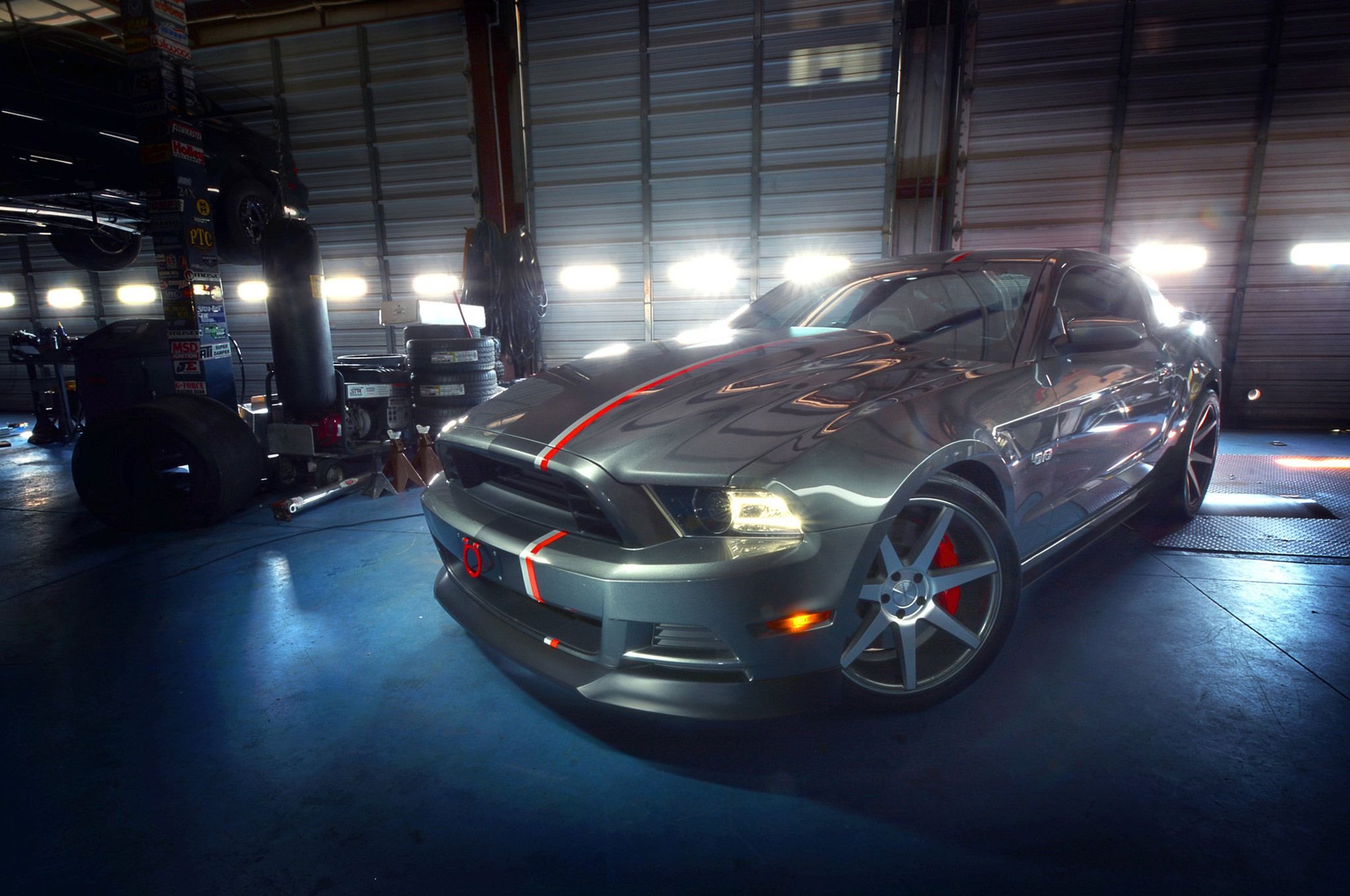 2014, Ford, Mustang, 5, 0, Pro, Touring, Super, Car, Usa,  03 Wallpaper