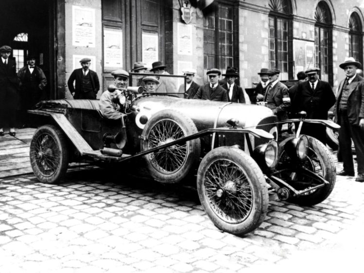 1924, Bentley, 3 litre, Le mans, Mans, Retro, Race, Racing, B w HD Wallpaper Desktop Background