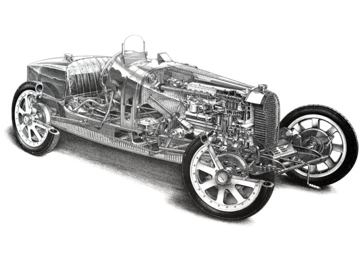1924, Bugatti, Type 35, Retro, Race, Racing, Interior, Engine, Engines, B w HD Wallpaper Desktop Background