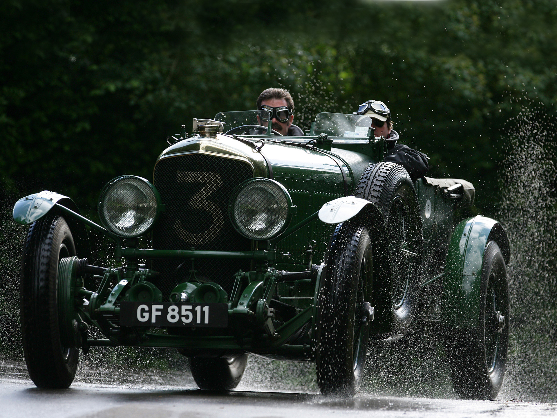 1930, Bentley, Speed aeyaey6, Retro, Race, Racing, Rain, Drops Wallpaper