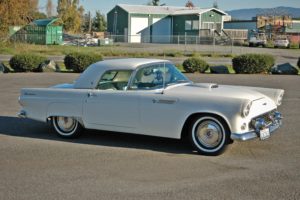 1955, Ford, Thunderbird, Convertible, Classic, Old, Vintage, Retro, White, Usa 1500x1000 04